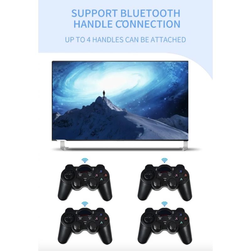 Console di Gioco Portatile POWKIDDY X55 con Schermo IPS da 5.5 Pollici Risoluzione 1280x720 Processore RK3566 Supporto Espansione 256GB Ideale per Appassionati di Giochi Retrò