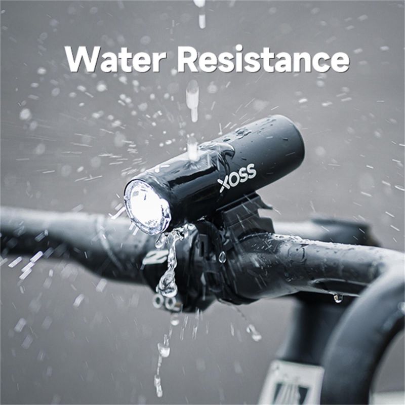 XOSS Bike Light Fanale Anteriore 800 Lumen Impermeabile USB Ricaricabile Luce di Sicurezza e Visibilità Alta Luminosità per MTB e Ciclismo Notturno Costruzione in Lega di Alluminio