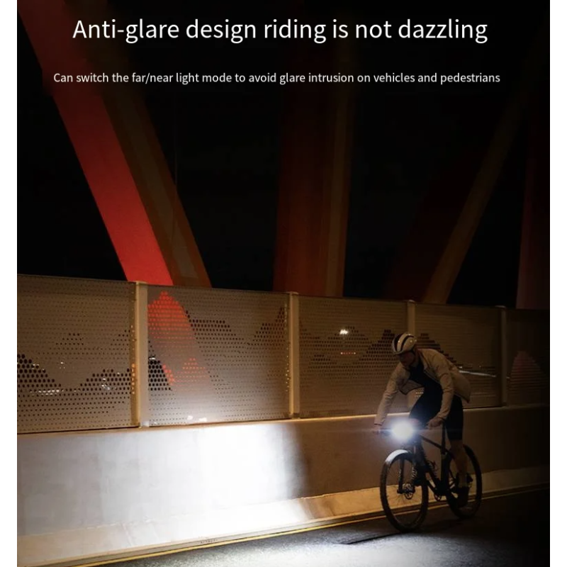 XOSS XL3000 Luce Bici Impermeabile 3000 Lumen Lampada Frontale Ricaricabile Tipo C Per Giri Notturni Accessorio Essenziale Ciclismo Visibilità Sicurezza 10 Modalità di Illuminazione