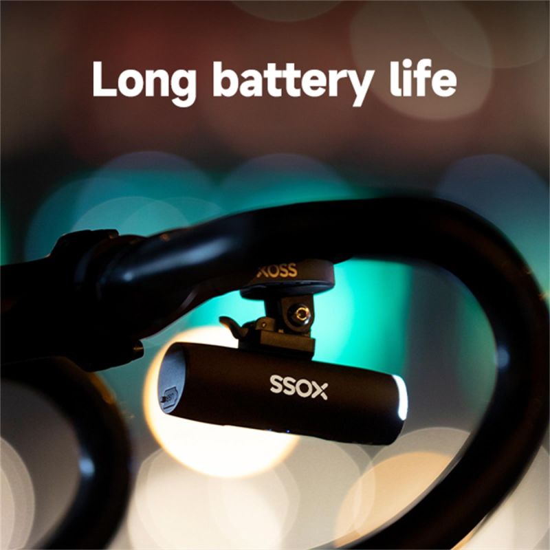 XOSS Bike Light Fanale Anteriore 800 Lumen Impermeabile USB Ricaricabile Luce di Sicurezza e Visibilità Alta Luminosità per MTB e Ciclismo Notturno Costruzione in Lega di Alluminio