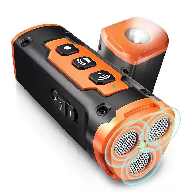 Dispositivo di Addestramento per Cani ad Ultrasuoni Tecnologia Innovativa Controllo dell'Abbaio Accessorio Antiabbaio per Cani con Suoni Multipli e Torcia Integrata