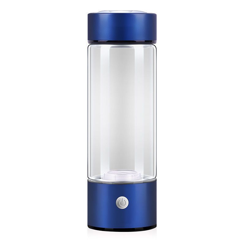 Generatore di Idrogeno Filtro Tazza d'Acqua Ionizzatore Portatile Vetro Borosilicato per Acqua Ricca di Idrogeno Benessere e Salute Cellulare Design Durevole ed Elegante 420ml