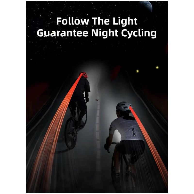 Casco da Bicicletta ROCKBROS con Luce Posteriore LED Ultraleggero e Modellato Integralmente per Sicurezza Ciclismo e Comfort Ideale per Ciclismo Urbano e Mountain Bike