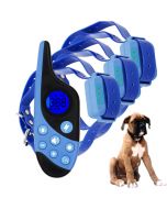 2021 NUOVO 500m Electric Dog Training Collar Telecomando Telecomando Impermeabile Ricaricabile con display LCD per tutte le dimensioni Sound vibrazione shock