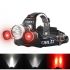 Boruit RJ-3000 lampada frontale LED con 1000 lumen modalità luce multiple faro impermeabile per illuminazione outdoor escursionismo e campeggio attrezzatura avventura nuova condizione