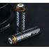 BESTON 18650 Batteria 3.7V 3500mAh al Litio Ricaricabile Micro USB Alta Capacità Elettronica e Attività all'Aperto Compatibilità Dispositivi Potenza Duratura Progetti Fai-da-Te