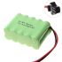 Batteria ricaricabile Ni-MH SM Plug 12V AA 1800mAh per giocattoli e veicoli telecomandati alta capacità ed efficienza di scarica ecologica e prestazioni affidabili