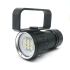 Scopri la UV 395-400NM Torcia da sub ideale per esplorazione subacquea 18000 lumen alta luminosità in lega di alluminio per immersioni notturne e vita marina modalità speciali