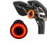 Xlite100 Luce Posteriore Intelligente per Bicicletta COB LED Super Luminoso Lente Rossa Antiabbagliamento Modalità Auto Manuale Accessori Sicurezza per Ciclismo Notturno e Pendolarismo
