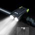 Lampade per biciclette 2X T6 2400 lumen USB ricaricabile alta luminosità e visibilità sei modalità ciclismo all'aperto sicurezza ciclistica accessori per bici resistenti e leggeri
