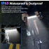 NITEBEAM Luce Anteriore Bicicletta 10000 Lumen Ultra-luminosa Impermeabile MTB e Strada 10000mAh USB Ricarica Modalità di Illuminazione Visibilità Sicurezza Accessori per Bici
