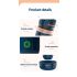 Donlim Disinfettante Verdure Lavastoviglie Lavaggio Capsule Dispositivo Cucina per Sicurezza Alimentare Rimozione Pesticidi Sanificazione Salute Design Intuitivo e Batteria Ricaricabile