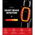 Luce Posteriore Intelligente per Bicicletta MEILAN X6 Elevata Luminosità Ricaricabile USB Impermeabile con Rilevamento Freno Ideale per Sicurezza Ciclista e Visibilità