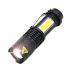 Torcia SK68 XML-Q5 Mini Torcia di Zoom UltraFire per Avventurieri Design Compatto 3 Modalità di Illuminazione Torcia Resistente Alluminio di Grado Aeronautico per Campeggio e Emergenze