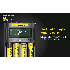 Scopri Nitecore UMS4 caricabatterie intelligente quattro slot USB-C ricarica rapida per batterie 18650 21700 26650 design compatto per appassionati e avventure all'aperto