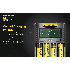 Scopri Nitecore UMS4 caricabatterie intelligente quattro slot USB-C ricarica rapida per batterie 18650 21700 26650 design compatto per appassionati e avventure all'aperto