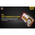 Lampada frontale Nitecore NU25 XP-G2 S3 360 lumen ricaricabile per illuminazione outdoor con batteria integrata e ricarica micro USB ideale per campeggio e attrezzatura da avventura