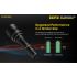 Scopri la torcia LED Nitecore P30 XP-L HI V3 ad alte prestazioni 1000 lumen fascio 618 metri ideale per emergenze outdoor e attività di ricerca con design resistente e multi-modalità