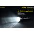 Scopri la torcia LED Nitecore P30 XP-L HI V3 ad alte prestazioni 1000 lumen fascio 618 metri ideale per emergenze outdoor e attività di ricerca con design resistente e multi-modalità