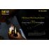 Nitecore E4K Torcia Elettrica 4400 Lumen Design Compatto e Impermeabile LED XP-L2 V6 con Batteria 21700 per Illuminazione Outdoor ed Escursionismo Resistente e Alta Luminosità