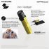 NITECORE Sistema Batteria Intelligente 21700 ML21 Luce Magnetica NL2150HPI Batteria 5000mAh per Appassionati Outdoor Lunga Autonomia e Tecnologia Magnetica Avanzata