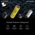NITECORE Sistema Batteria Intelligente 21700 ML21 Luce Magnetica NL2150HPI Batteria 5000mAh per Appassionati Outdoor Lunga Autonomia e Tecnologia Magnetica Avanzata