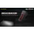 Nitecore T4K torcia portachiavi 4000 lumen LED XP-L2 V6 ricarica USB-C torcia portatile illuminazione affidabile ideale per escursioni torcia compatta per avventure quotidiane