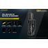 Nitecore P20iX Torcia Tattica 4000 Lumen con 4 x XP-L2 V6 LED USB-C Leggera per Emergenti e Outdoor Tecnologia Ottica di Precisione Modalità Stroboscopica