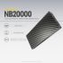 Nitecore NB20000 Power Bank 20000mAh QC Dual Port USB/USB-C Energia Mobile Veloce e Compatta Caricatore Smartphone e Gadget Outdoor Resistente Carica Multipla Leggero