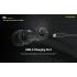 Torcia LED Ricaricabile NITECORE P35i 3000 Lumen Ultra Lungo Raggio per Esplorazione Avanzata Lega di Alluminio Aeronautico Display OLED per Outdoor e Uso Tattico Autonomia Elevata