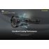 Torcia LED Ricaricabile NITECORE P35i 3000 Lumen Ultra Lungo Raggio per Esplorazione Avanzata Lega di Alluminio Aeronautico Display OLED per Outdoor e Uso Tattico Autonomia Elevata