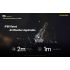 Torcia LED Ricaricabile NITECORE P35i 3000 Lumen Ultra Lungo Raggio per Esplorazione Avanzata Lega di Alluminio Aeronautico Display OLED per Outdoor e Uso Tattico Autonomia Elevata