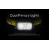 NITECORE NU25 Lampada Frontale 400 Lumen Aggiornata Ricaricabile USB-C Tre Sorgenti Luminose Perfetta per Campeggio e Running Lampada da Corsa Leggera e Versatile per Avventure Outdoor