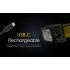 NITECORE NU25 Lampada Frontale 400 Lumen Aggiornata Ricaricabile USB-C Tre Sorgenti Luminose Perfetta per Campeggio e Running Lampada da Corsa Leggera e Versatile per Avventure Outdoor
