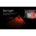 Lampada Frontale NITECORE NU25 UL 400 Lumen ricaricabile USB-C luce rossa design compatto per appassionati di outdoor illuminazione versatile e visibilità ottimale