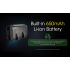 Lampada Frontale NITECORE NU25 UL 400 Lumen ricaricabile USB-C luce rossa design compatto per appassionati di outdoor illuminazione versatile e visibilità ottimale