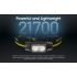 Lampada frontale LED Nitecore NU50 1400 lumen leggera e ricaricabile per illuminazione esterna attrezzatura da escursionismo e ciclismo con modalità luminose multiple lunga durata