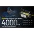 Lampada frontale LED Nitecore NU50 1400 lumen leggera e ricaricabile per illuminazione esterna attrezzatura da escursionismo e ciclismo con modalità luminose multiple lunga durata