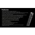 Torcia ricaricabile USB-C Nitecore MH12 Pro 3300 Lumen alta luminosità per avventure all'aperto distanza del raggio 505m escursioni notturne e preparazione per emergenze