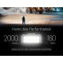 Lampada frontale NITECORE HU2000 LED 2000 lumen ricaricabile USB-C ideale per attività all'aperto lampada da lavoro leggera con portata 160 metri vestibilità comoda illuminazione professionale