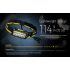 Lampada frontale NITECORE HU2000 LED 2000 lumen ricaricabile USB-C ideale per attività all'aperto lampada da lavoro leggera con portata 160 metri vestibilità comoda illuminazione professionale