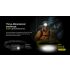 Scopri la lampada frontale ricaricabile NITECORE NU27 600 lumen ideale per avventure all'aperto tecnologia MCT luci rosse ausiliarie e design leggero per campeggio e corsa su sentieri