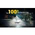 Lampada frontale ricaricabile NITECORE HC70 1600 lumen USB-C luce ad alta efficienza visibilità notturna durata batteria estesa design compatto per avventure all'aperto e cantiere