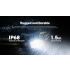 Lampada frontale ricaricabile NITECORE HC70 1600 lumen USB-C luce ad alta efficienza visibilità notturna durata batteria estesa design compatto per avventure all'aperto e cantiere