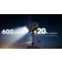 NITECORE TINI3 Luce Portachiavi 600 Lumen Mini Torcia EDC Compatta Ricaricabile Design Ultra-Compatto Temperature di Colore Multiple Torcia d'Emergenza Outdoor Batteria Integrata