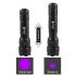 UltraFire WF-502B.2 Torcia LED UV 395nm torcia compatta e durevole per ispezione fai da te con tecnologia ultravioletta per rilevazione macchie animali e materiale biologico