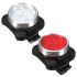 Luce bicicletta ricaricabile USB HJ-030 3 LED design compatto e impermeabile 4 modalità illuminazione per sicurezza ciclismo urbano e fuoristrada visibilità pedalate notturne