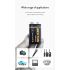 Batteria ricaricabile Beston 9V 1000mAh agli ioni di litio micro USB potenza ad alta capacità per elicotteri RC e giocattoli scelta energetica sostenibile e ricarica conveniente