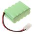 Batteria ricaricabile Ni-MH AA 12V 1800mAh per robot aspirapolvere con Big White Plug