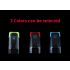 Lampade per biciclette 2X T6 2400 lumen USB ricaricabile alta luminosità e visibilità sei modalità ciclismo all'aperto sicurezza ciclistica accessori per bici resistenti e leggeri